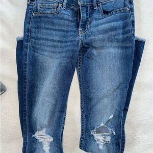 Hollister skinny jeans!